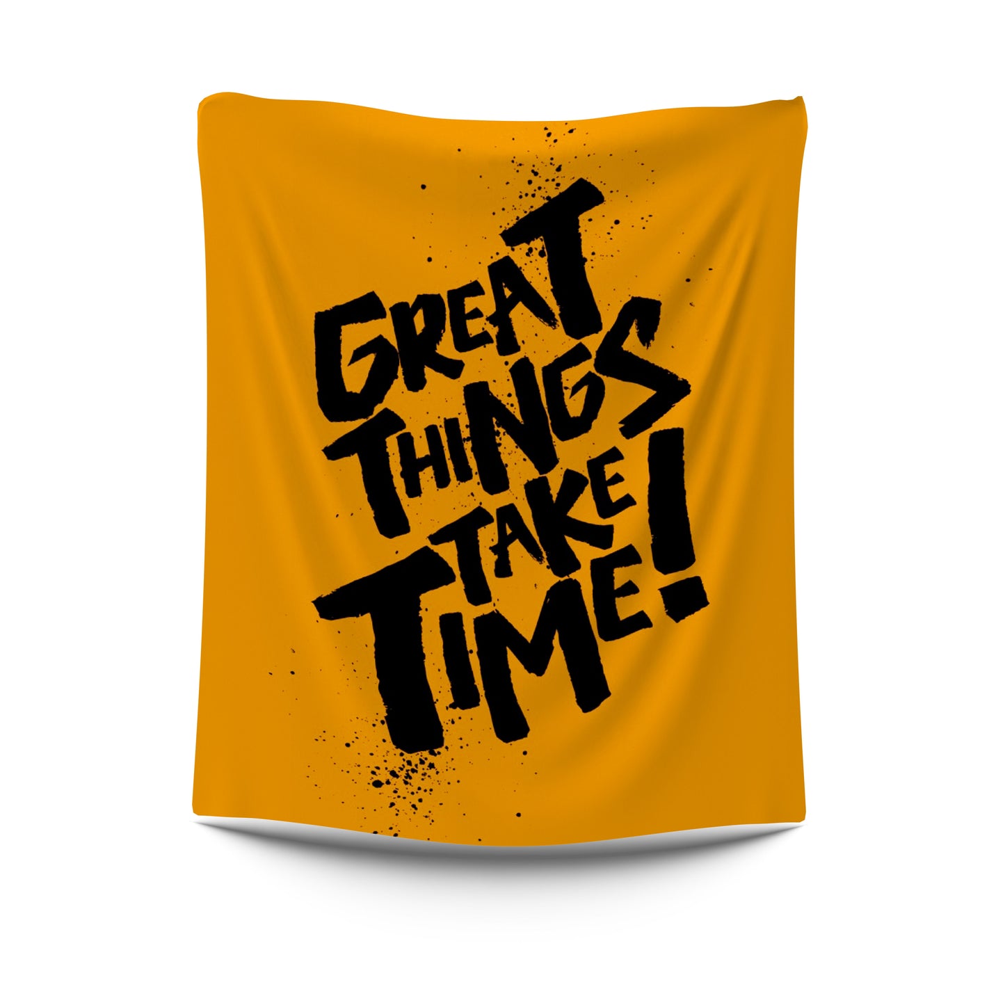 Great Things Take Time Tapestry