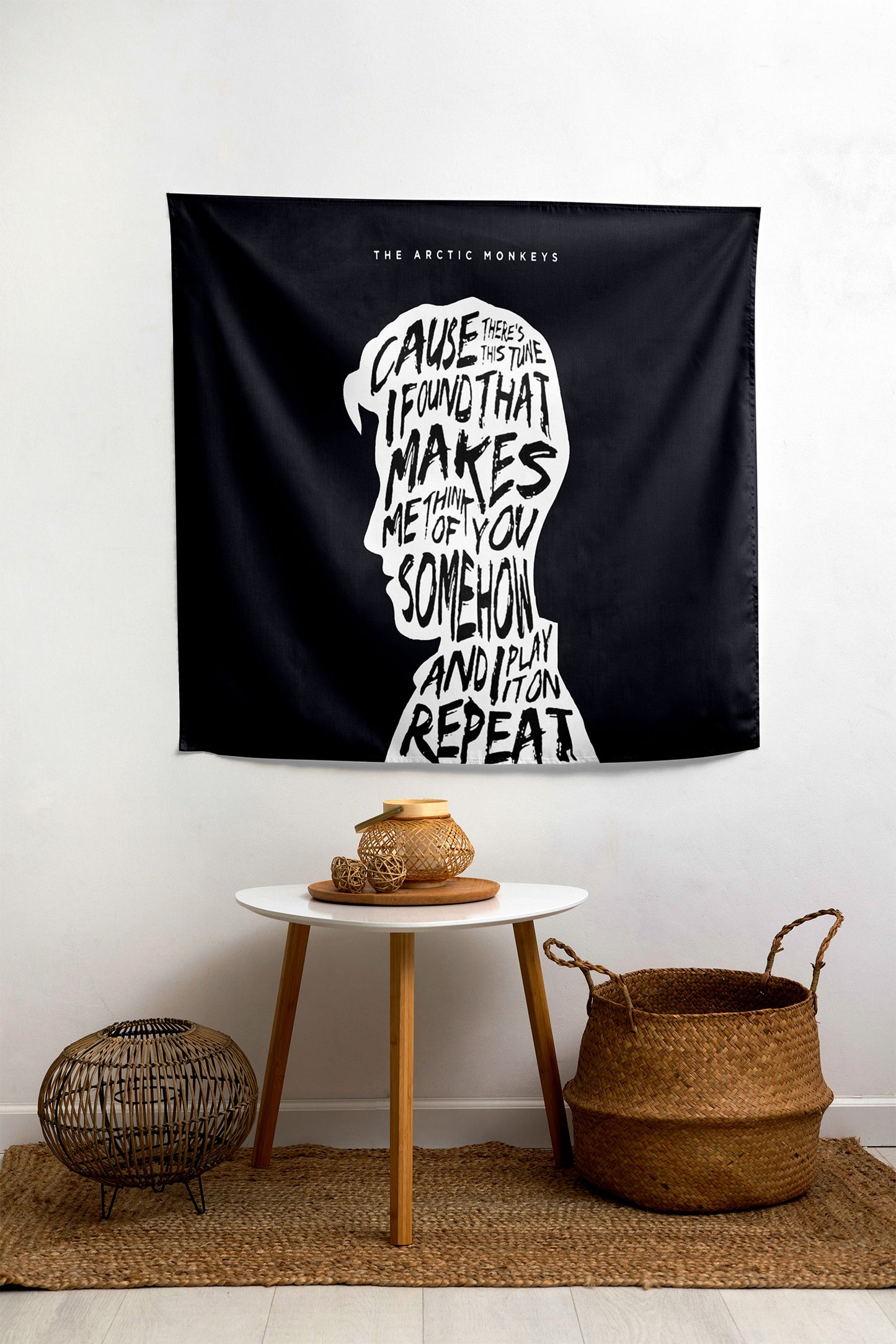 The Atrctic Monkeys BLack Tapestry