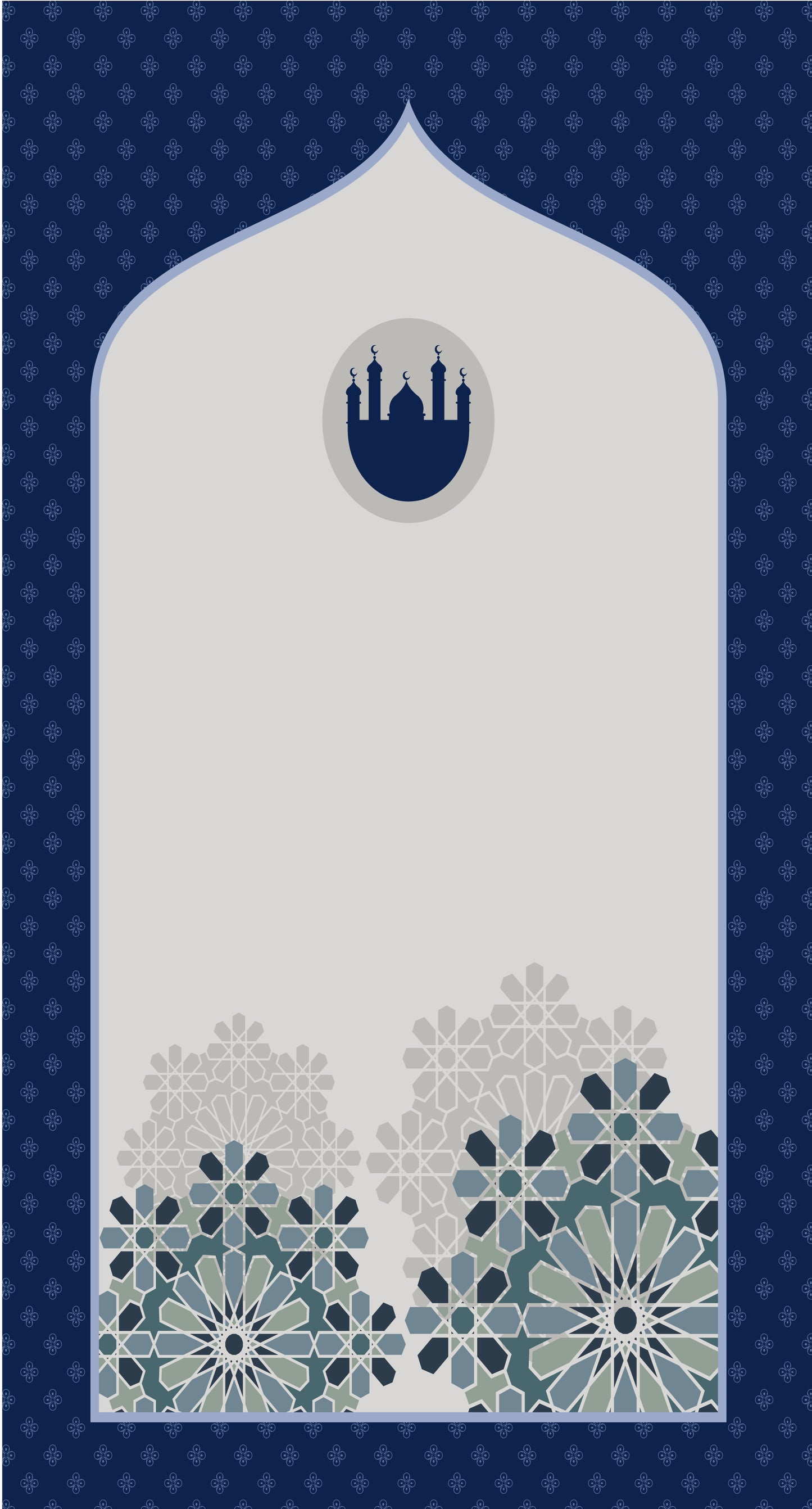 blue Prayer mat