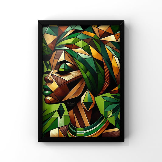 Emerald Majesty framed Poster