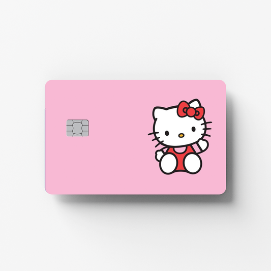 Hello Kitty Credit Card Sticker