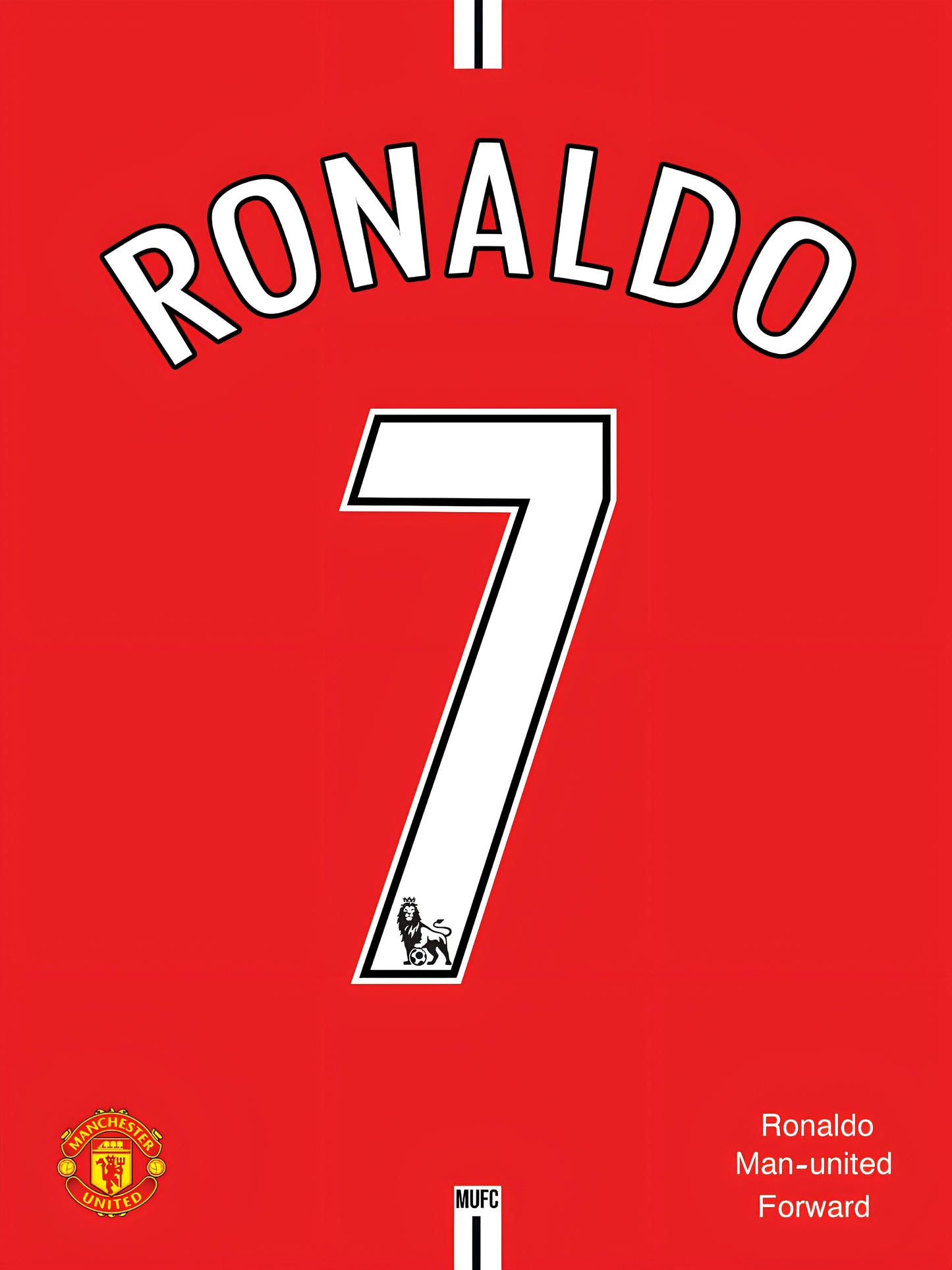 Ronaldo framed Poster