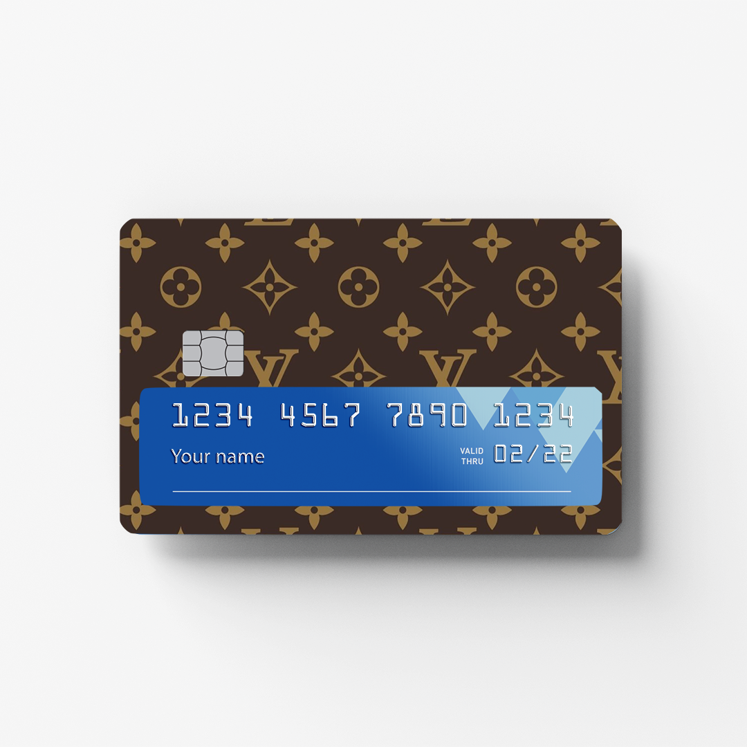 LV Credit Card Sticker