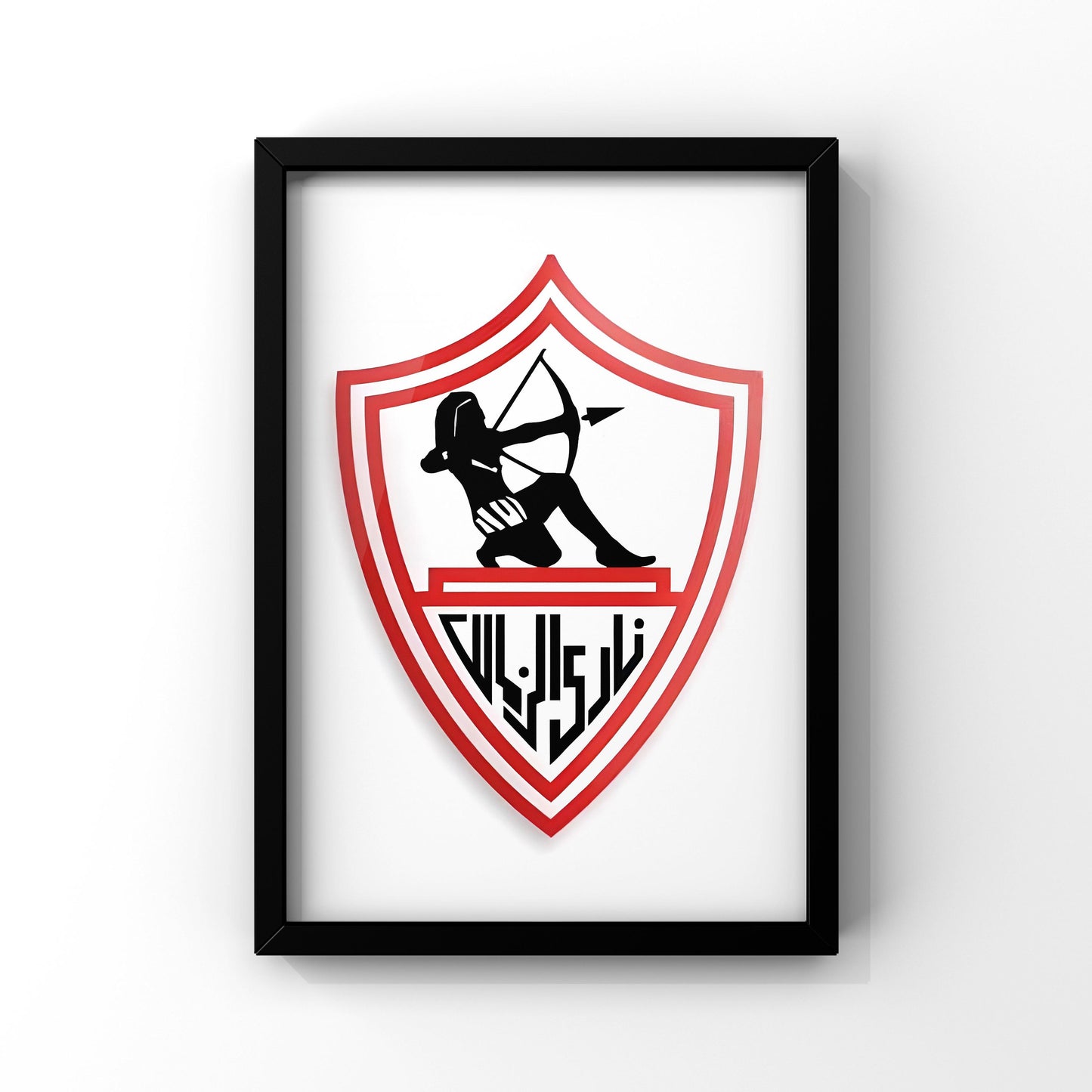 Zamalek framed poster