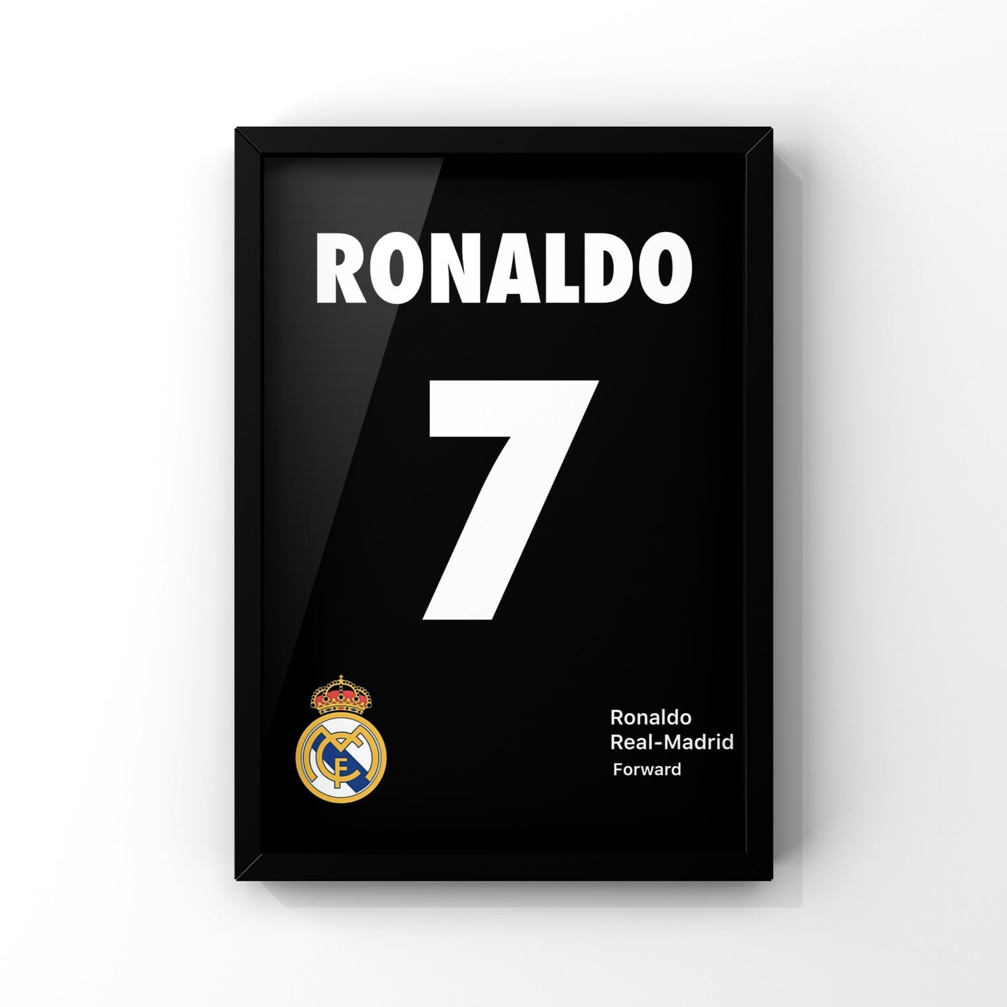 Ronaldo Realmadrid framed Poster