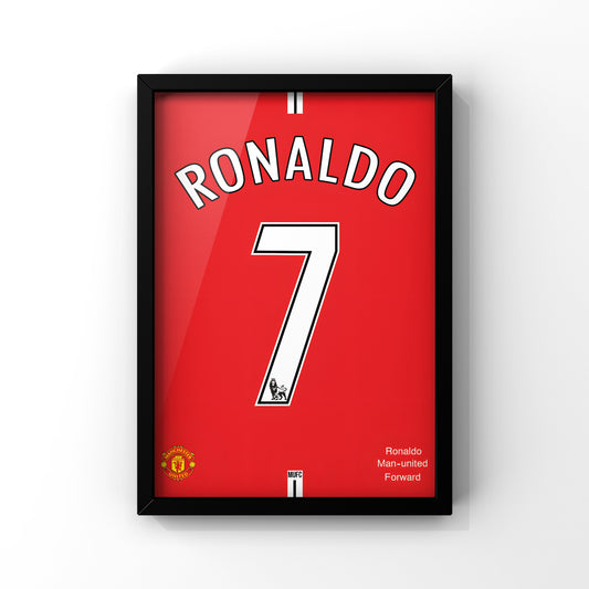 Ronaldo framed Poster