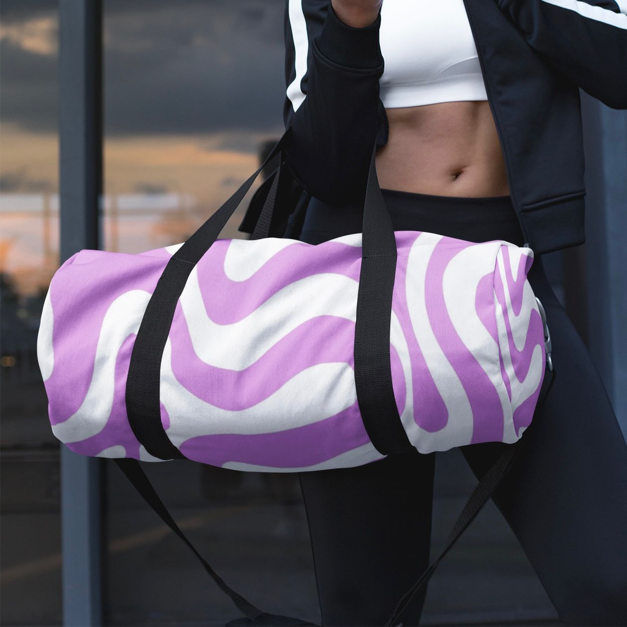 Violet vibe Duffle Bag