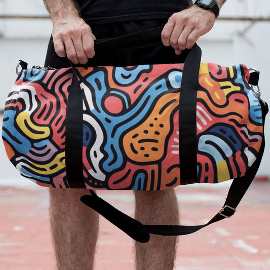 Cartoonish Duffle Bag