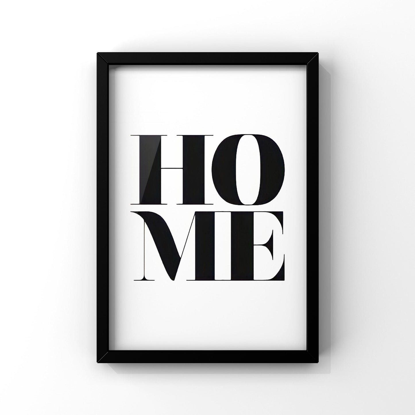 Home framed Poster