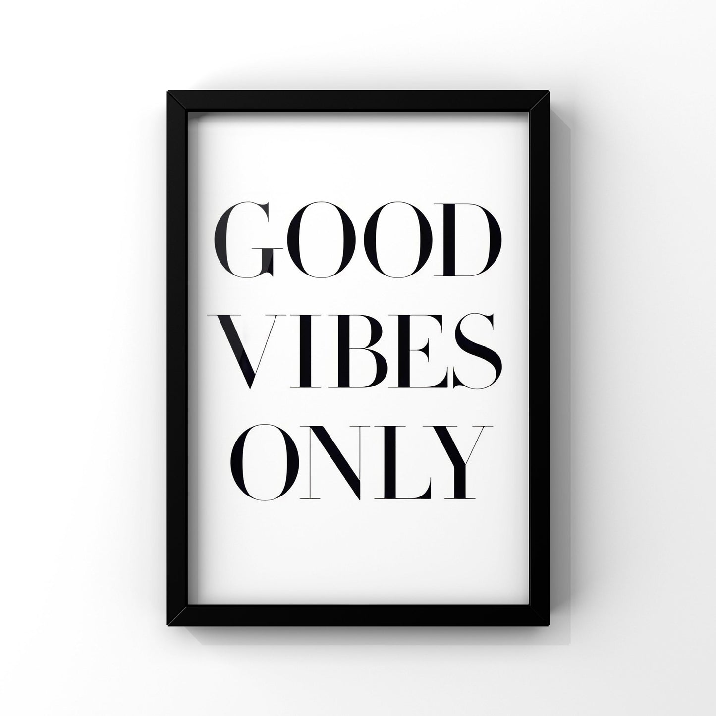 GOOD VIBES framed Poster