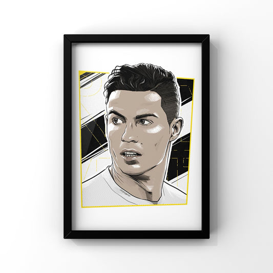 Ronaldo framed Poster