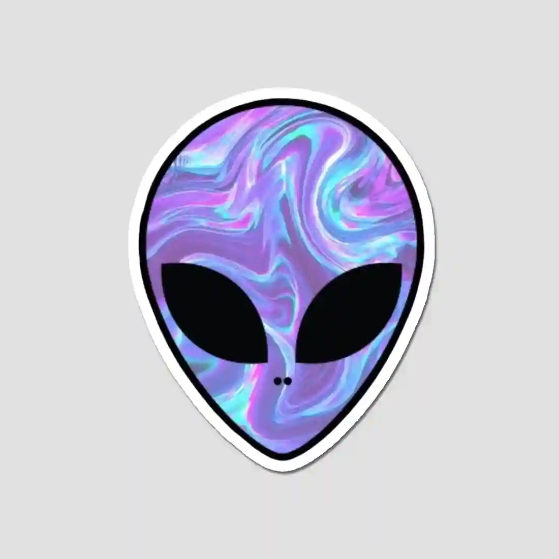 Alien sticker