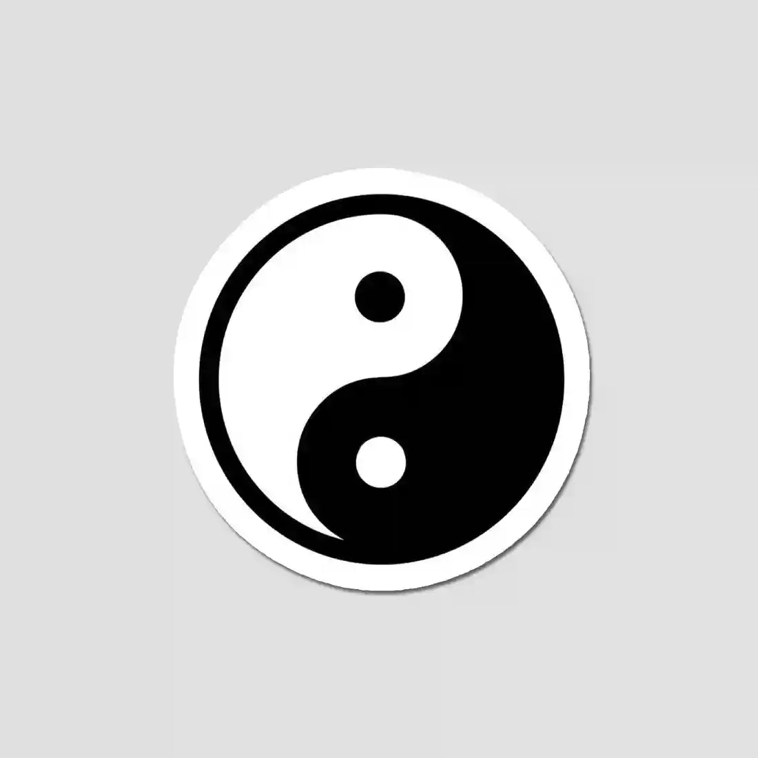 Yin Yang sticker