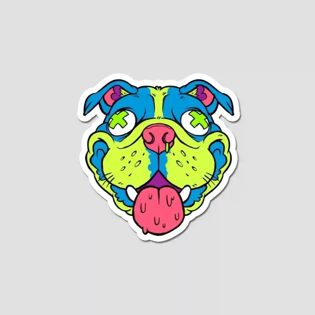 Stoned Dog sticker