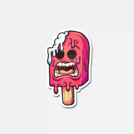 Melted Icecream sticker