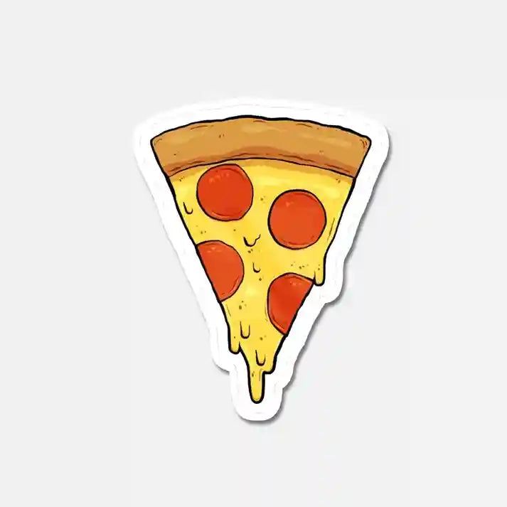 Pizza sticker