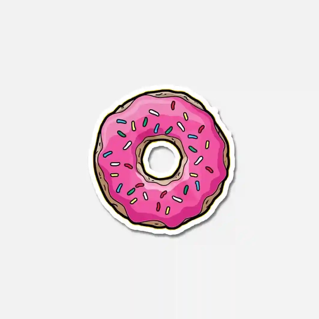 Donut sticker