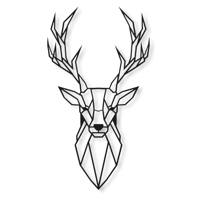 Deer MDF Wall Art