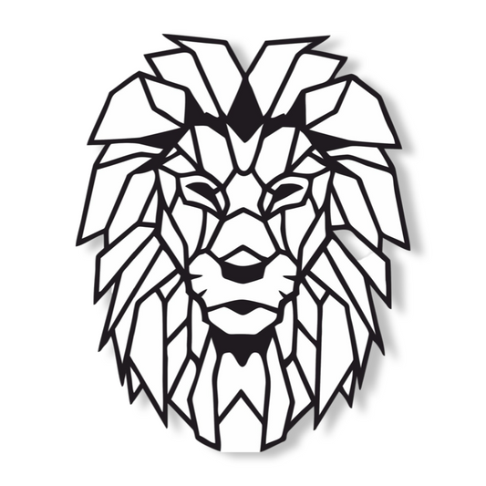 Lion MDF Wall Art