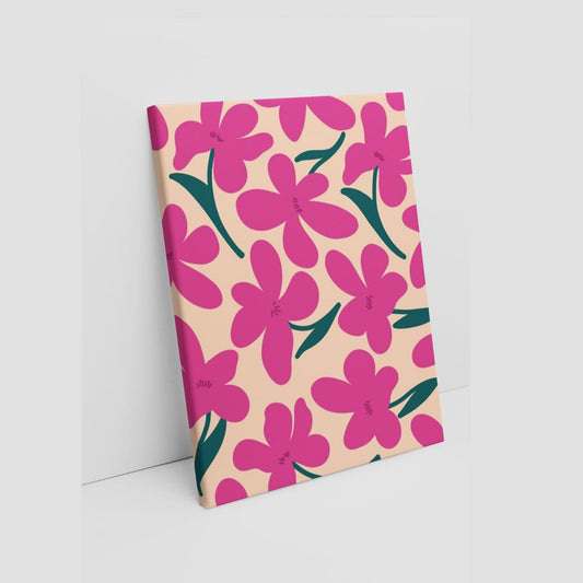 Pink paradise Art Printed Canvas