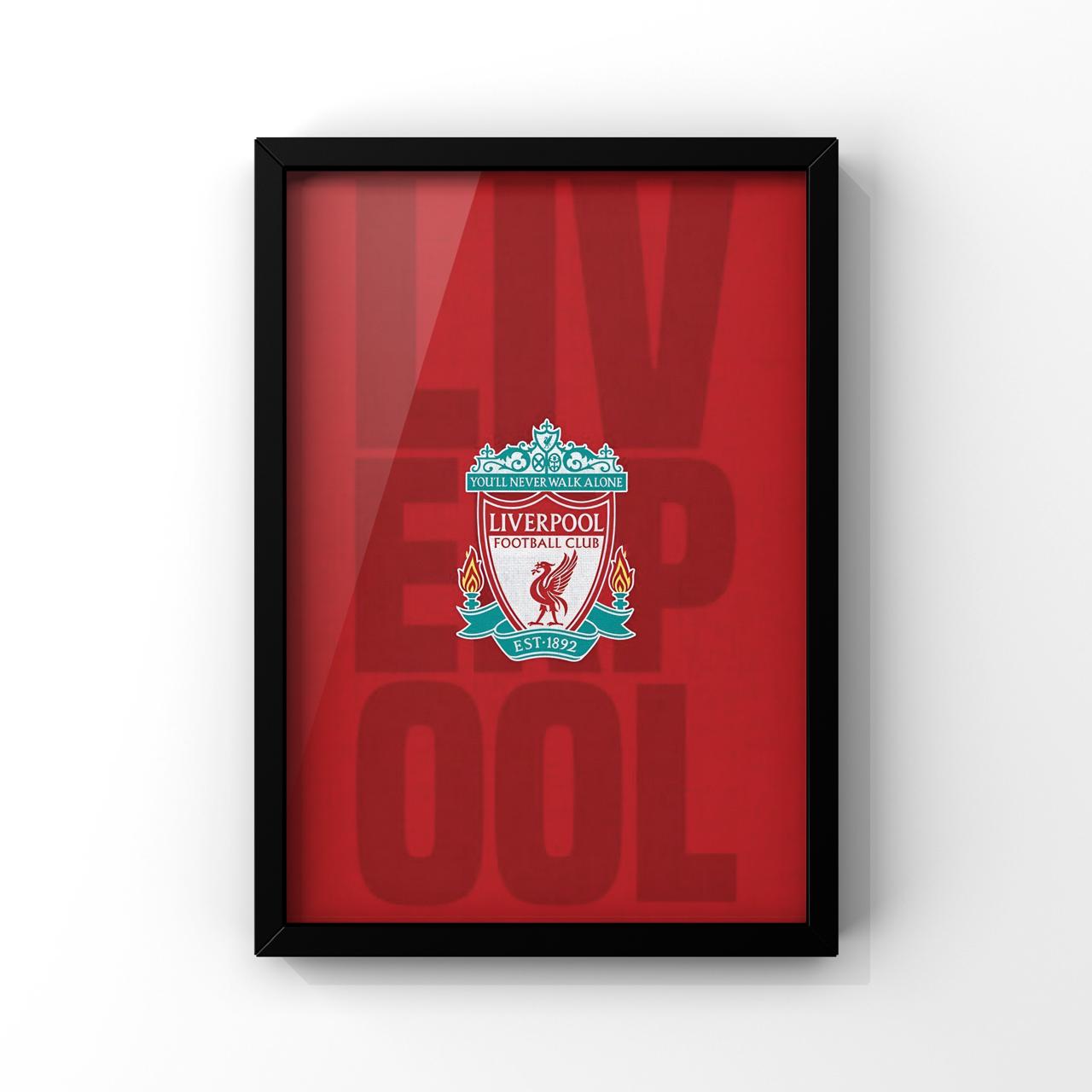 Liverpool F.C. framed Poster