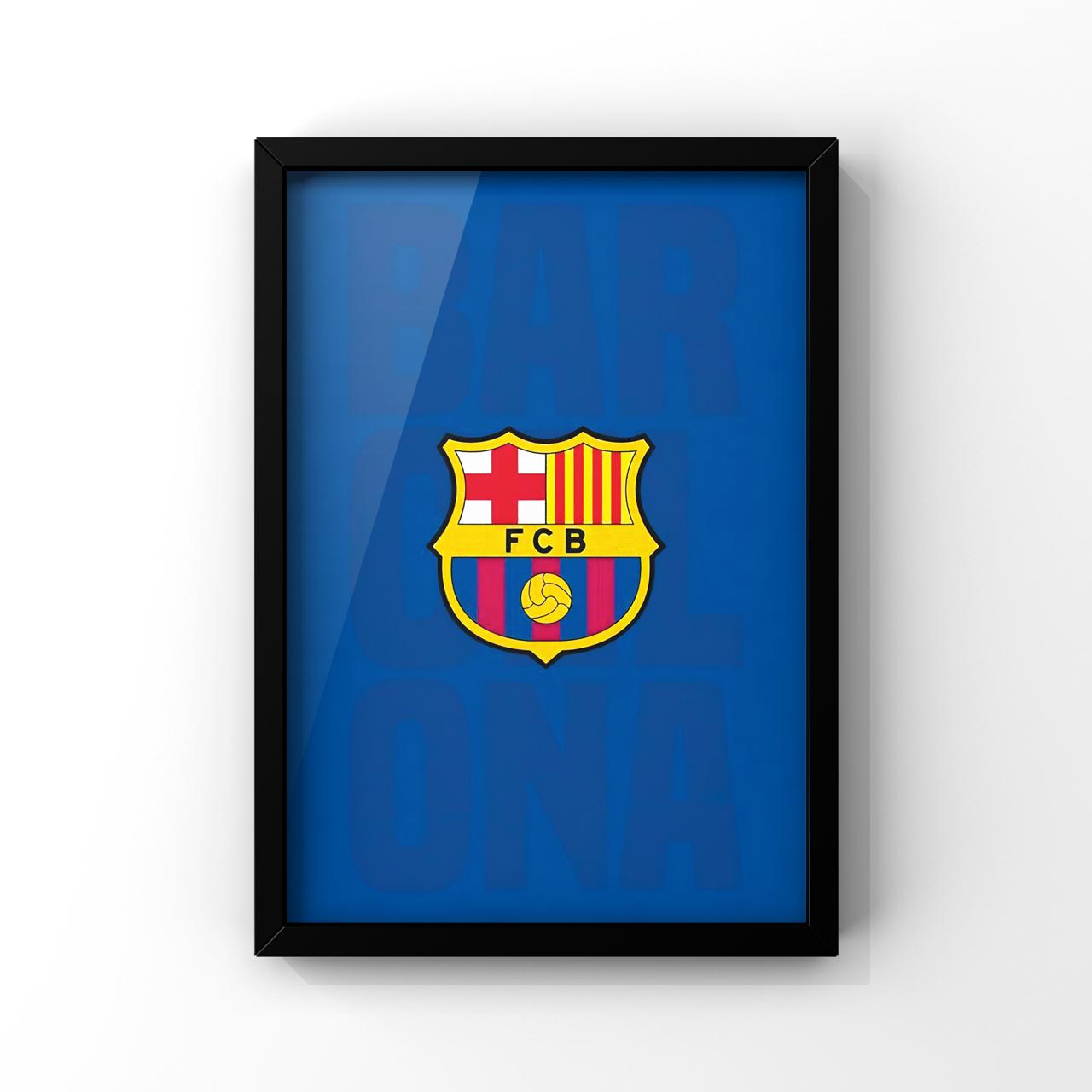 FC Barcelona framed Poster