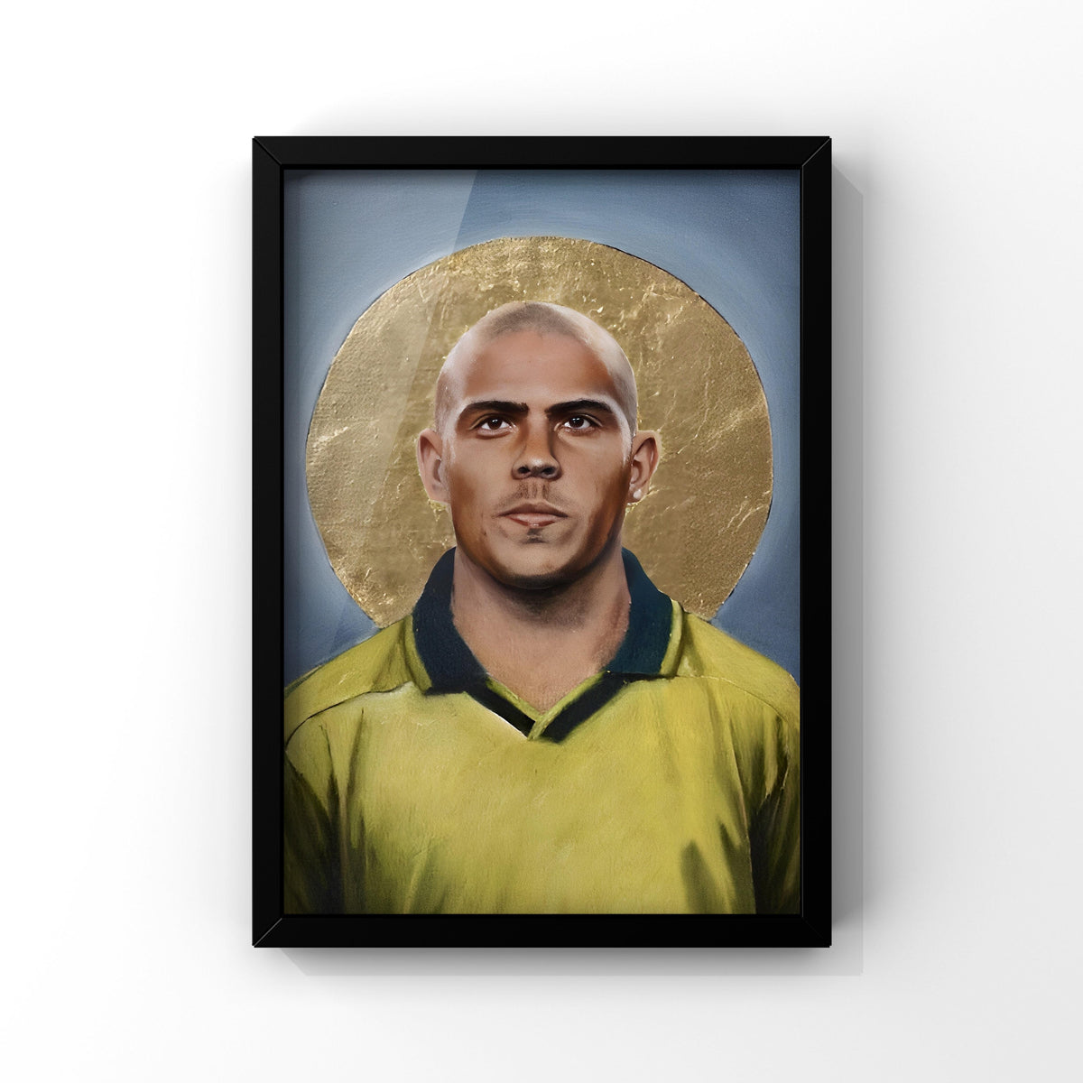 Reinaldo Poster Ronaldo Brazil framed Poster – Paintastic-shop