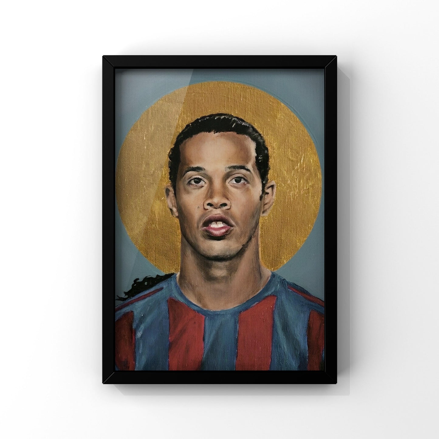 Ronaldinho framed Poster