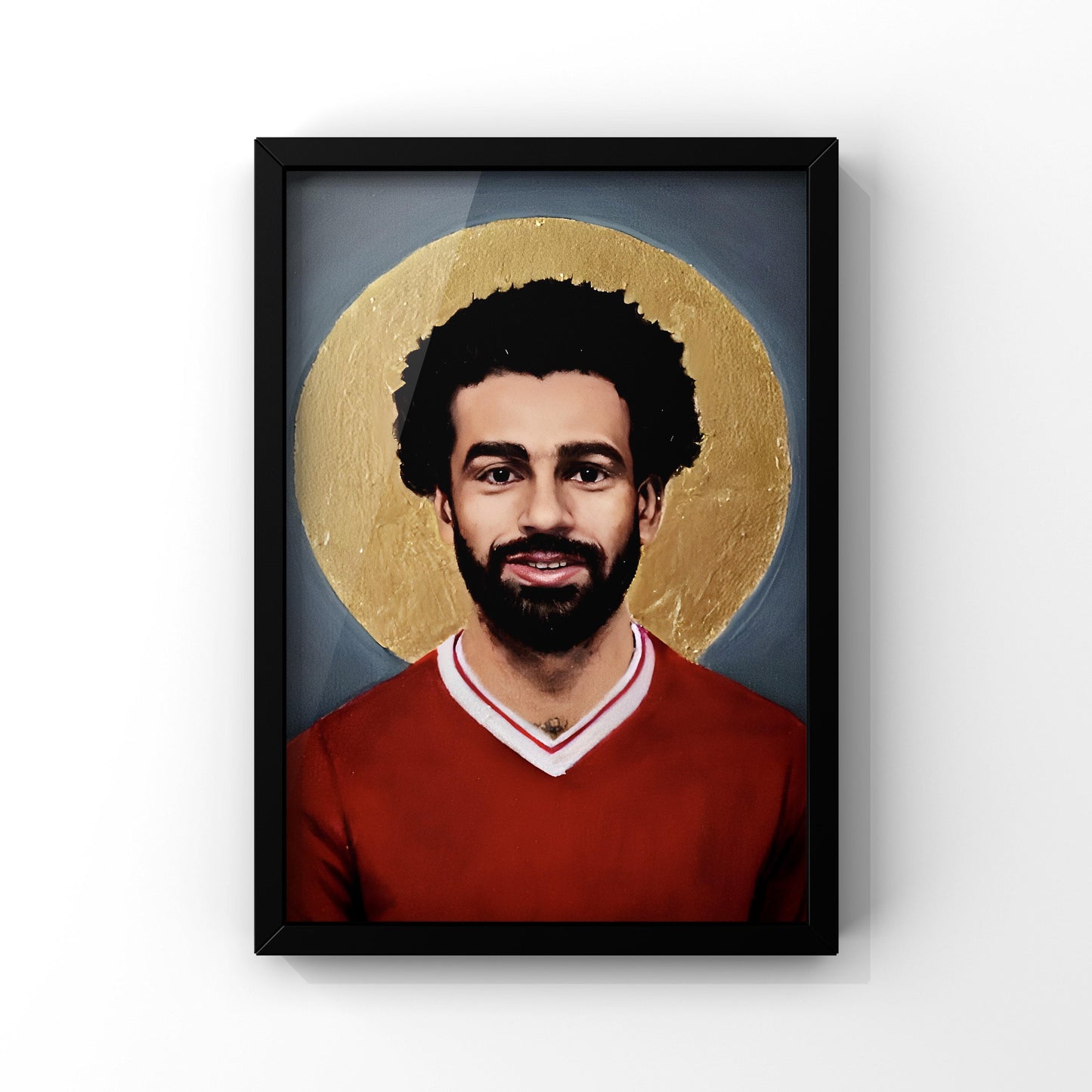 Mo salah framed poster