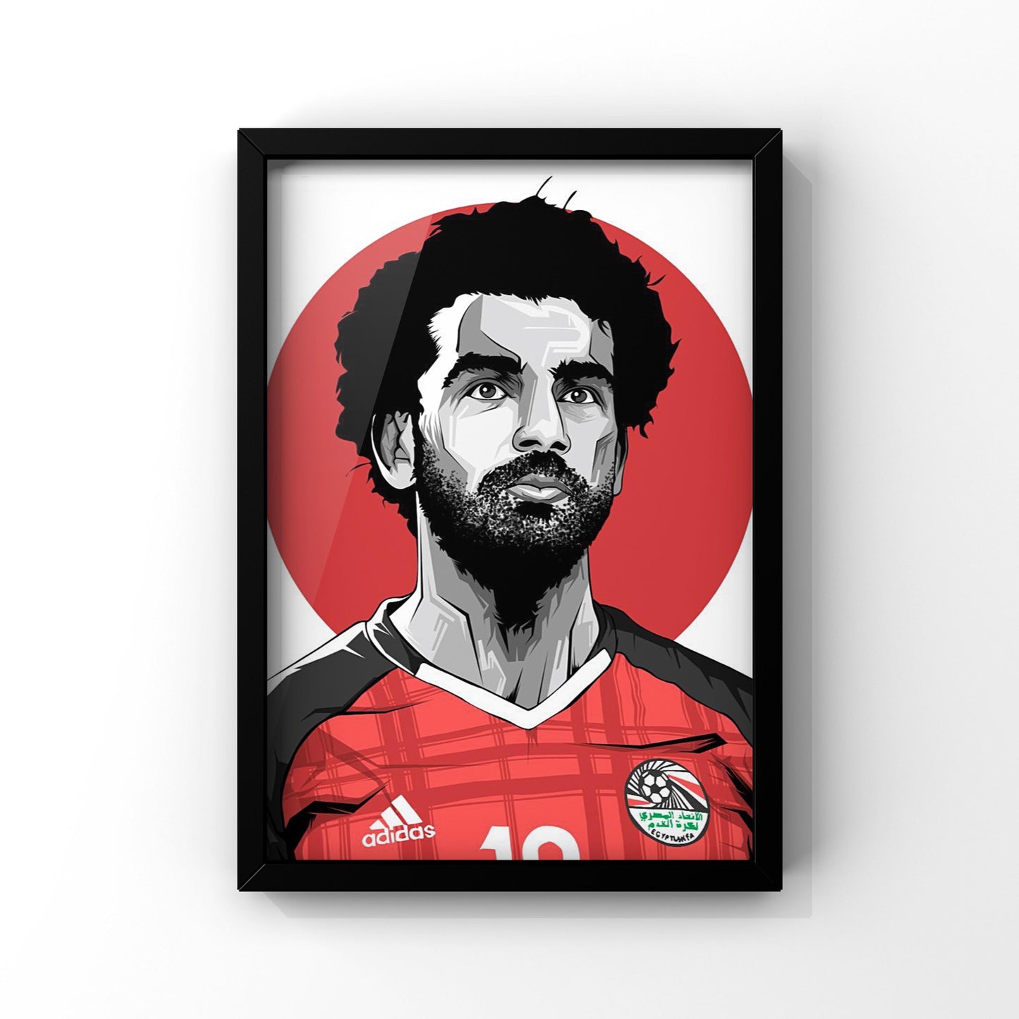 Mo salah framed poster