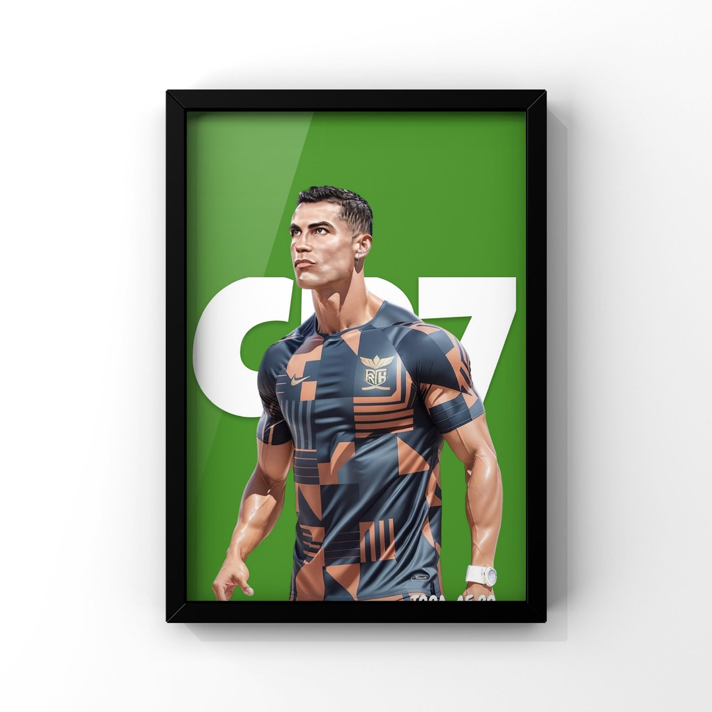 Ronaldo framed Poster