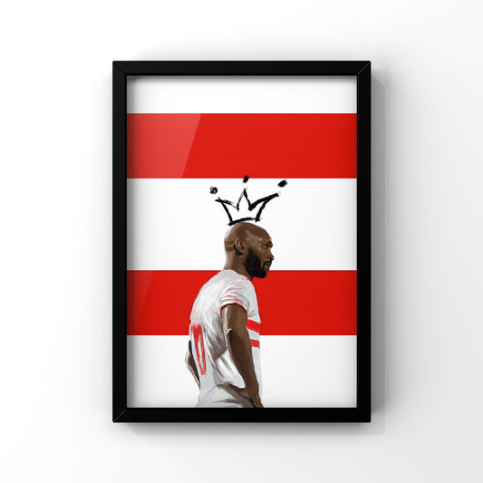 Shika zamalek framed poster