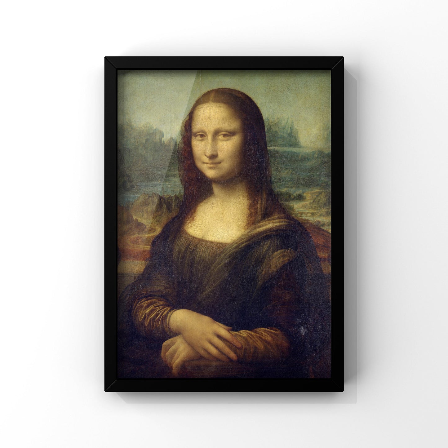 Monalisa framed Poster