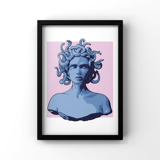 Medusa's Tears framed Poster