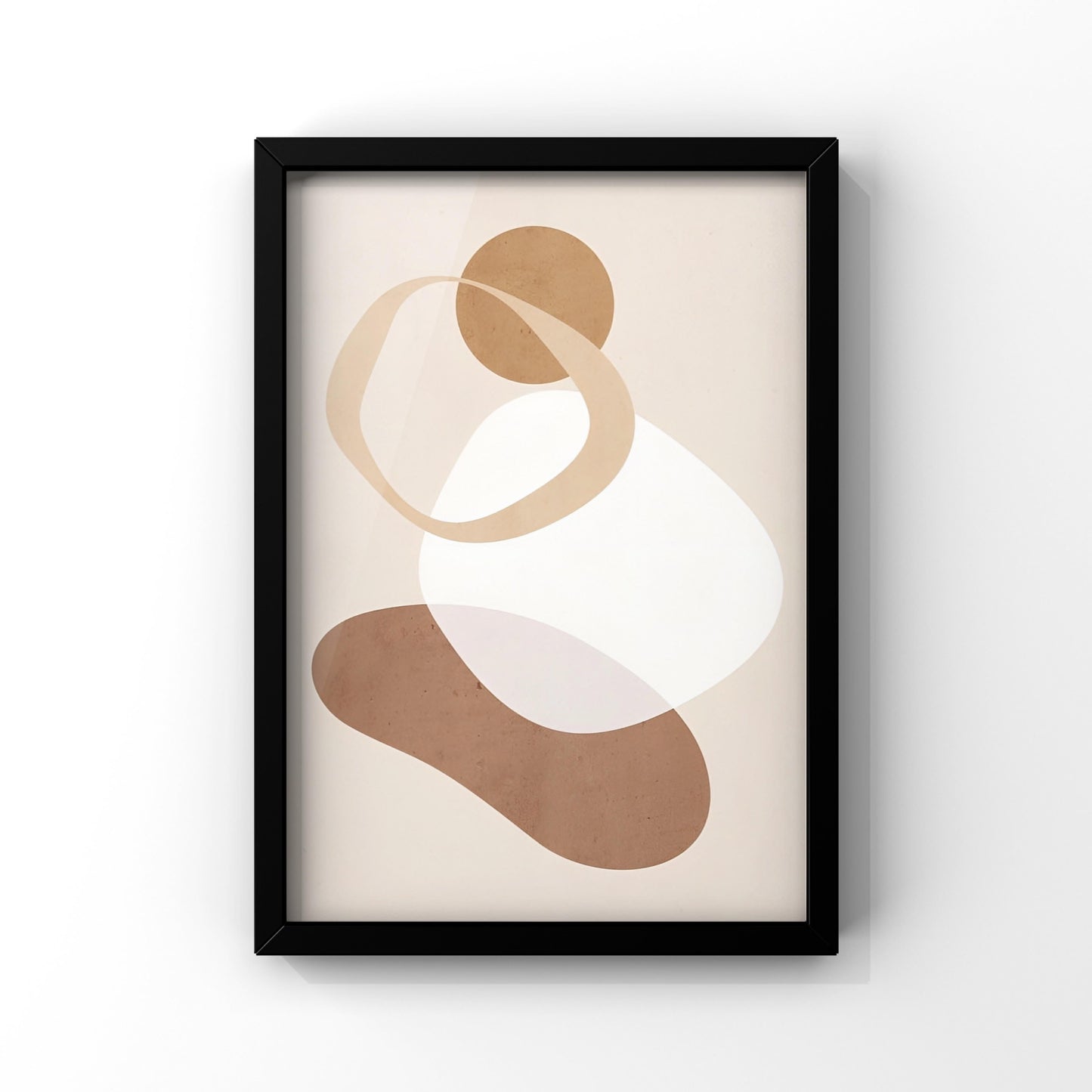 Abstract harmony Framed Poster