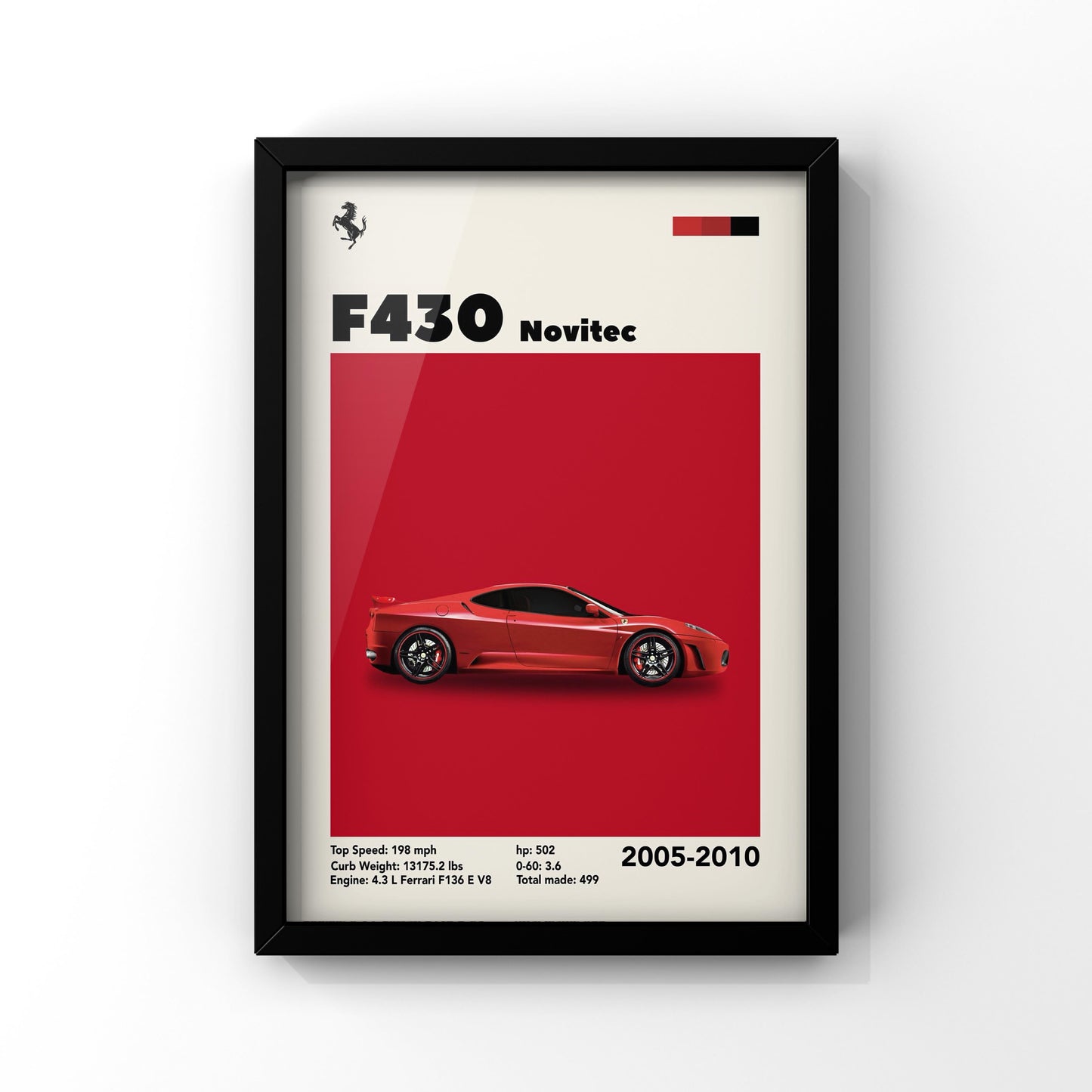 F430 Ferrari framed Poster