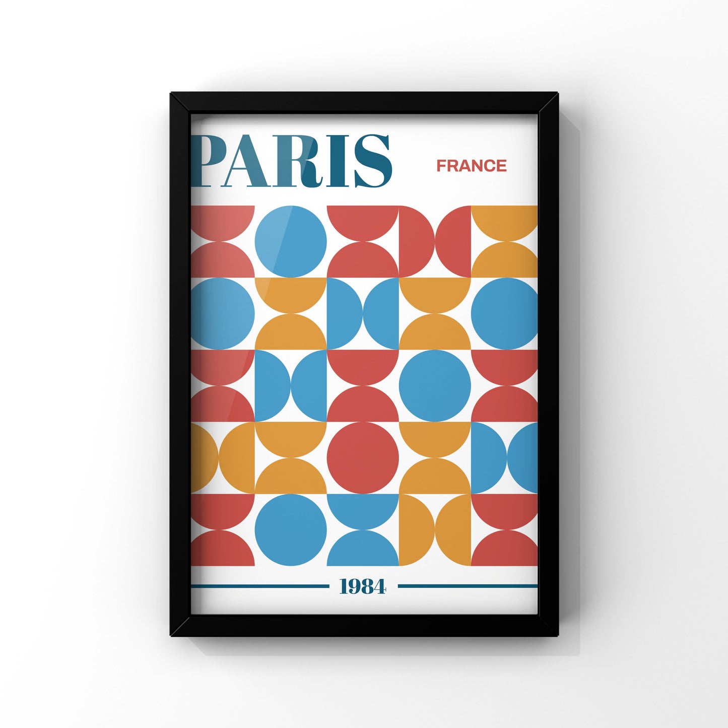 Paris framed Poster