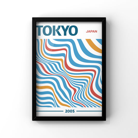 Tokyo framed Poster