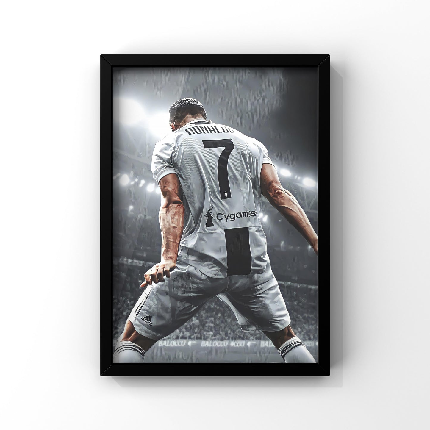 Ronaldo Realmadrid framed Poster