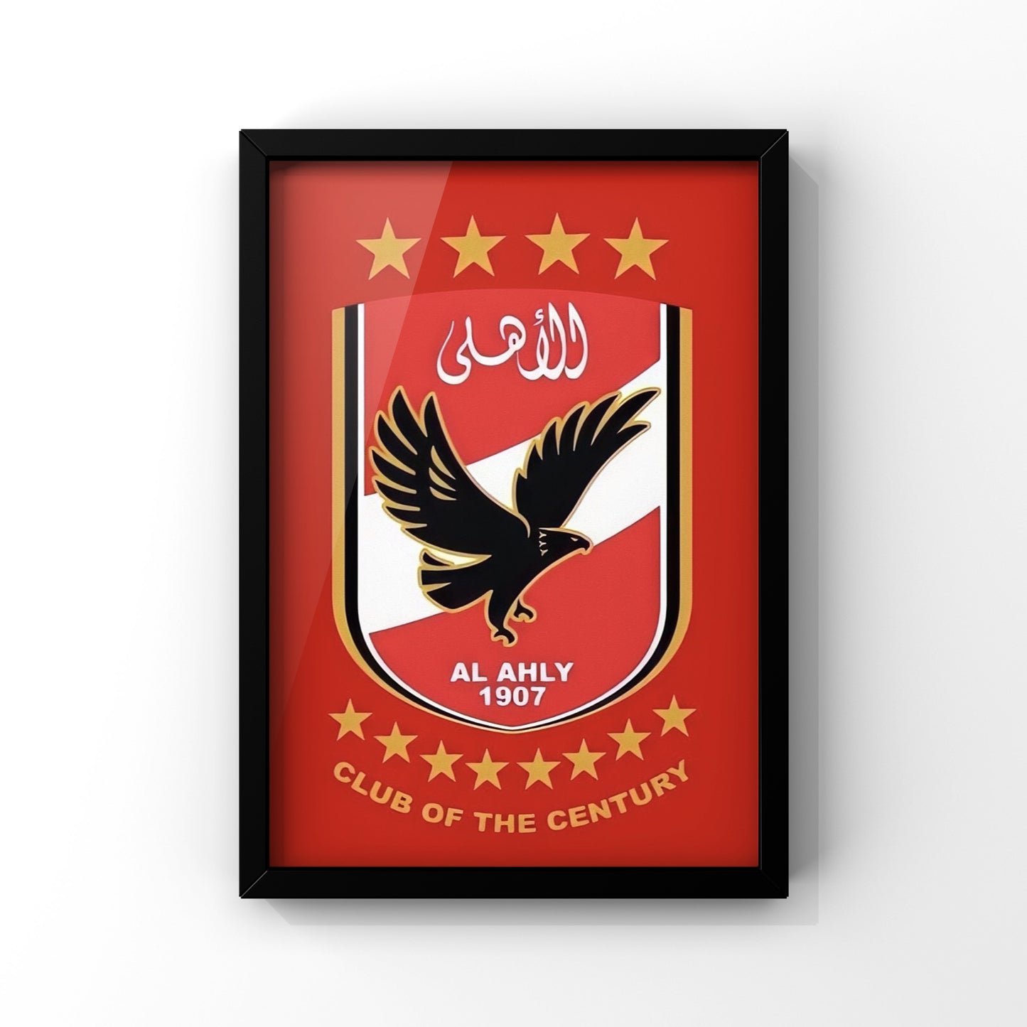 Ahli FC framed Poster