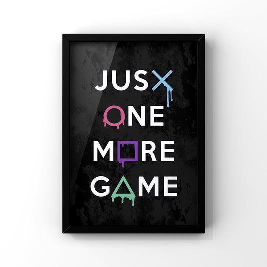 Gaming quote III framed Poster