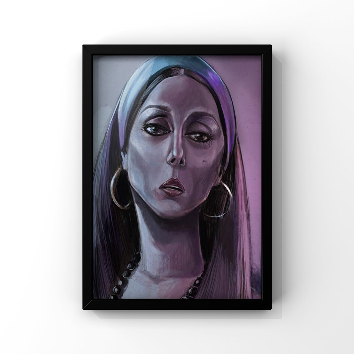 Fayrouz framed Poster