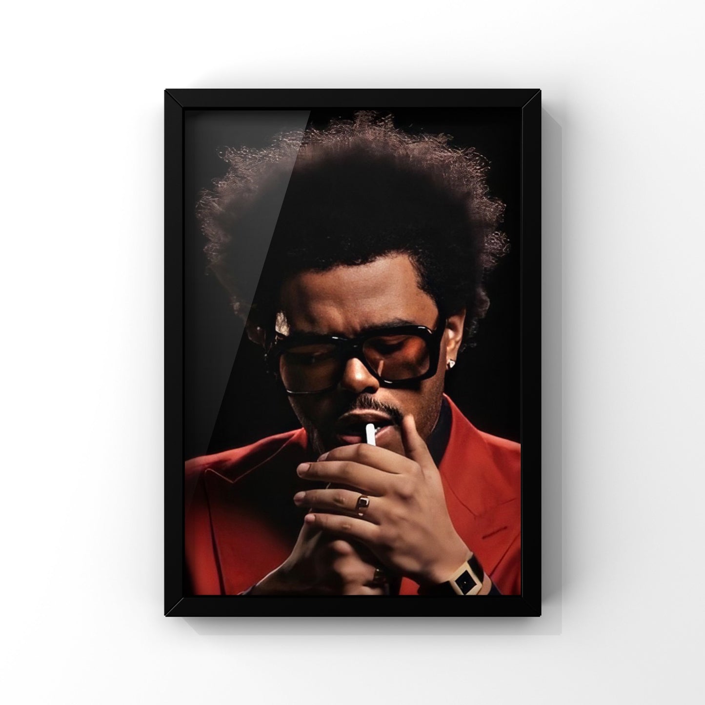 The weeknd cool framed Poster