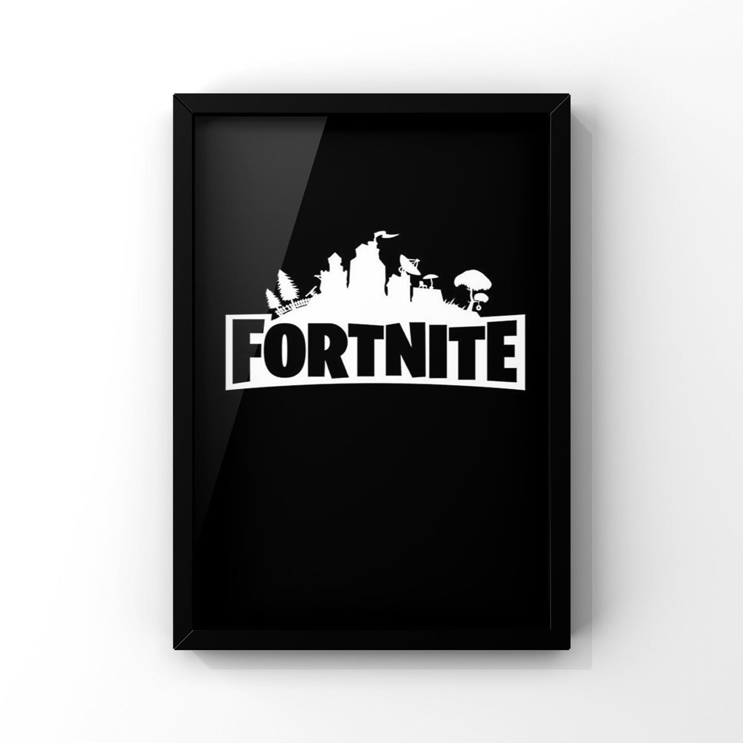 Fortnight logo framed Poster