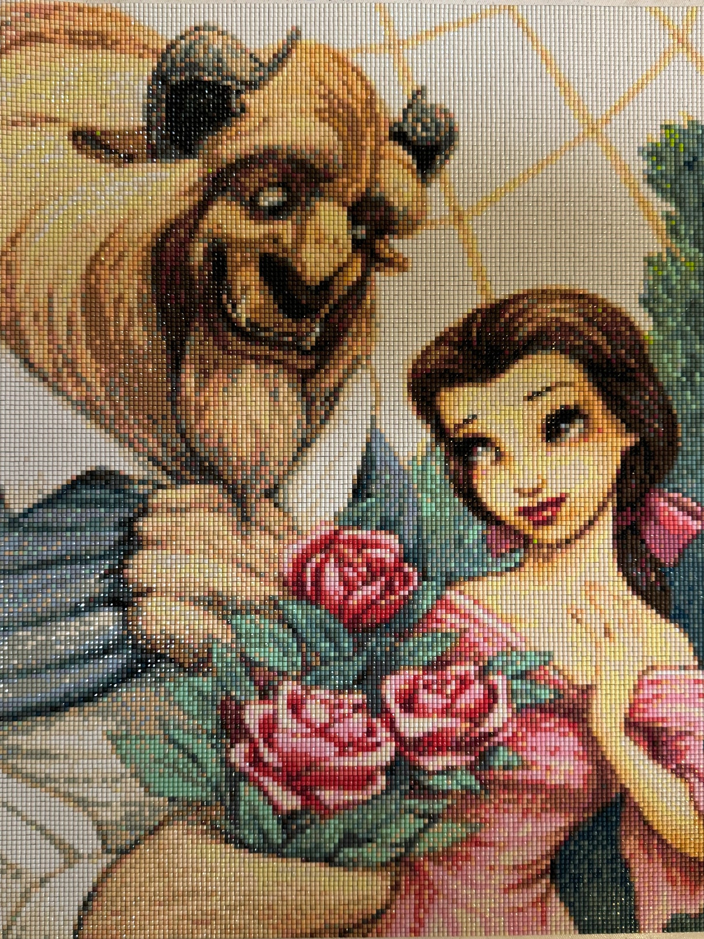 Beauty & The Beast Diamond Poster