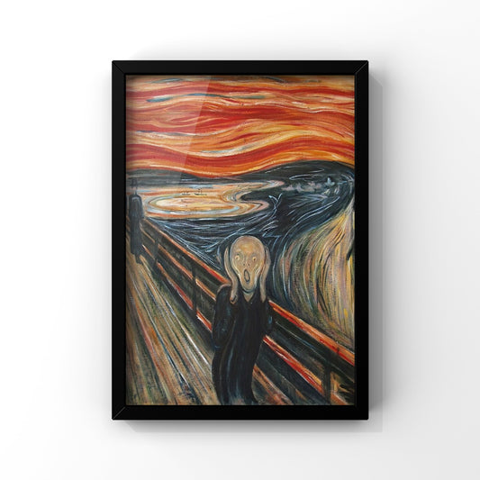 The Scream Framed Poster