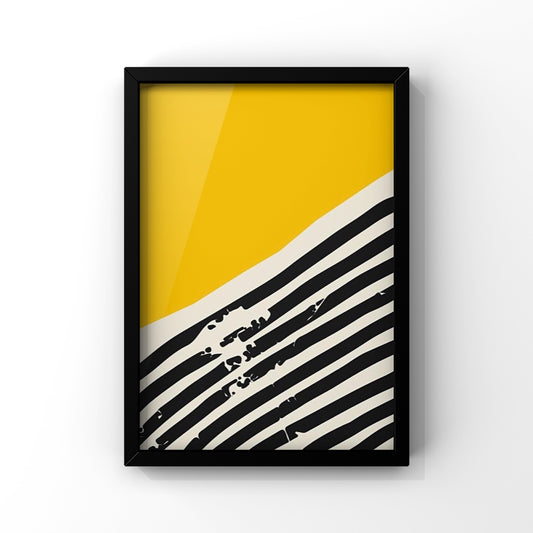 Sunshine Stripes 2 Framed Poster