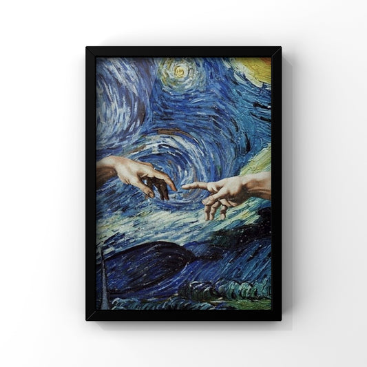 Starry Touch Framed Poster