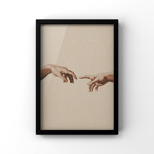 Creation Touch Framed Poster