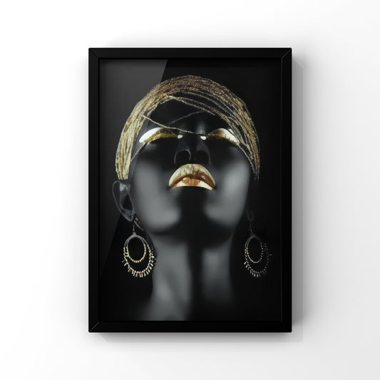 Golden Goddess Framed Poster